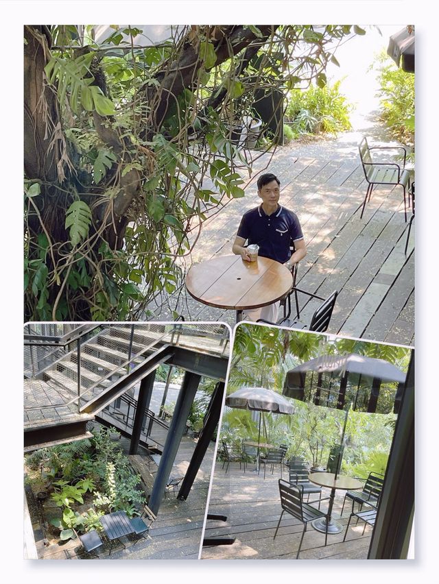 🌿🌞"咖啡狂迷必訪：曼谷綠意森林咖啡館🌳☕️"