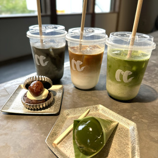 [Kumamoto] Delicious Japanese sweets! A stylish, inorganic cafe