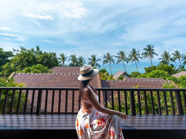 #ที่พักเกาะสมุยสุดชิลริมหาดบางปอ บรรยากาศเงียบสงบ