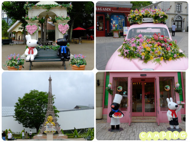 【富士急樂園】麗莎和卡斯柏小鎮：法式風情，下午茶，適合休息和拍照