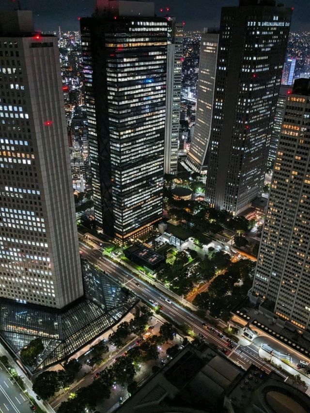 日本東京-免費高樓景觀台&光雕秀：東京都廳展望台