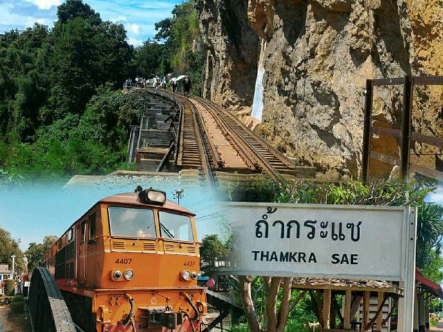 วิวเส้นทางรถไฟสายมรณะ @ถ้ำกระแซ