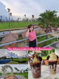 คาเฟ่ต้นตาลและทุ่งนาในปทุมธานีที่ The Aileen Cafe✨