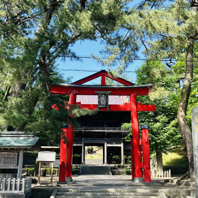 山形庄内・鳴き天井のある神社