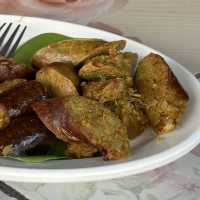 ”ไก่ทอดมะแขว่น“ ร้านอาหารเหนือ วิวแม่น้ำน่าน 