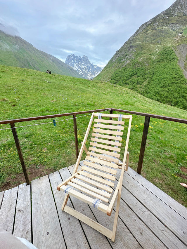 Mountain house in juta 🏔️ 🇬🇪ที่พักจอร์เจีย