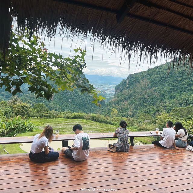 #คาเฟ่วิวหลักล้าน #สวนคุณปู่ #เชียงราย 