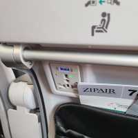 【搭乗記】機内で無料Wi-Fi🛜！？ZIPAIR搭乗記