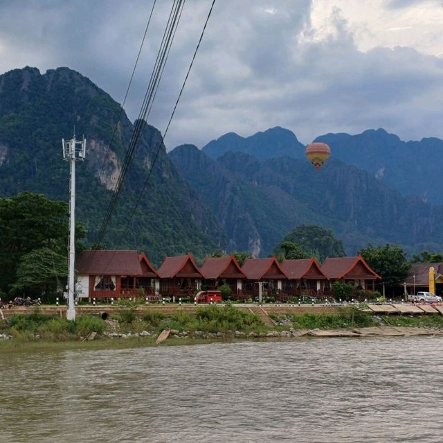 老撾萬榮熱氣球🎈之旅，來之雲端的浪漫