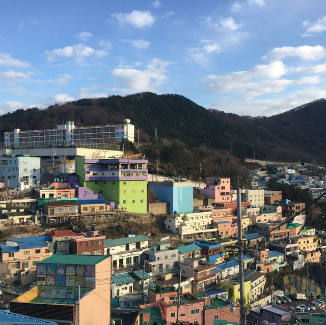 ［釜山］探索色彩繽紛的甘川文化村