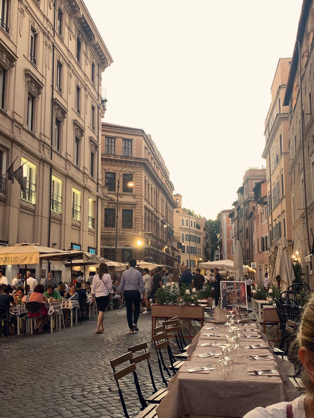 Located in the heart of Rome.