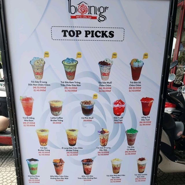 ชานมไข่มุก Bông