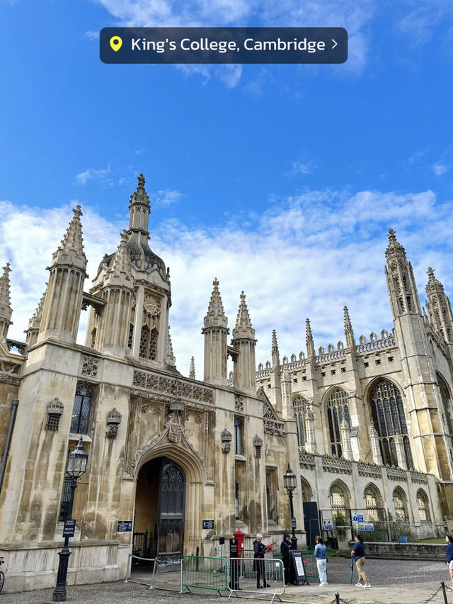 เที่ยวแคมบริดจ์(Cambridge)หนึ่งวัน เก็บครบทุกที่