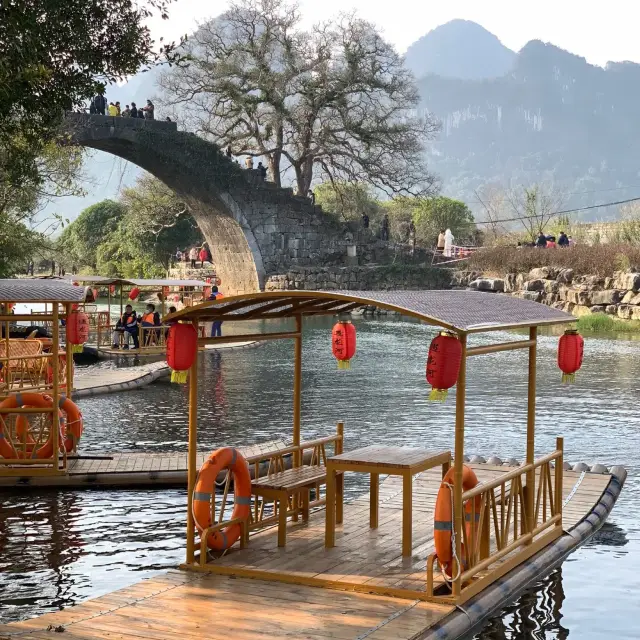 Rafting on Yulong River