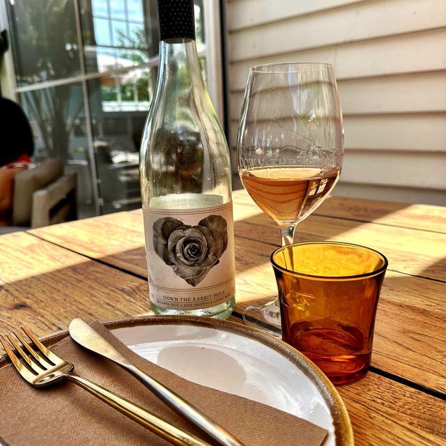 Beautiful winery experience at Adelaide 