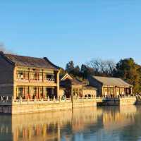 ดูพระอาทิตย์ตกดิน Summer palace ปักกิ่ง
