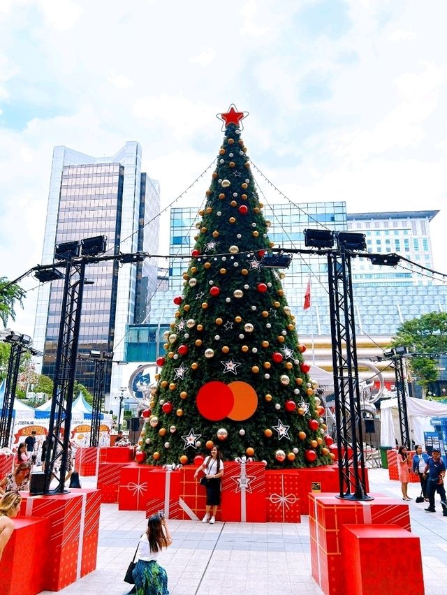 Beautiful Modern Christmas Trees on Orchard Road