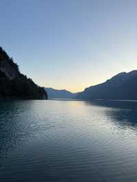 Soak in the serenity of Lake Brienz in Switzerland