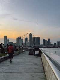 Marina Barrage พลังธรรมชาติและวิวเมืองสุดปัง