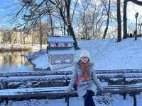 Tranquil & Picturesque Snow Day in Riga