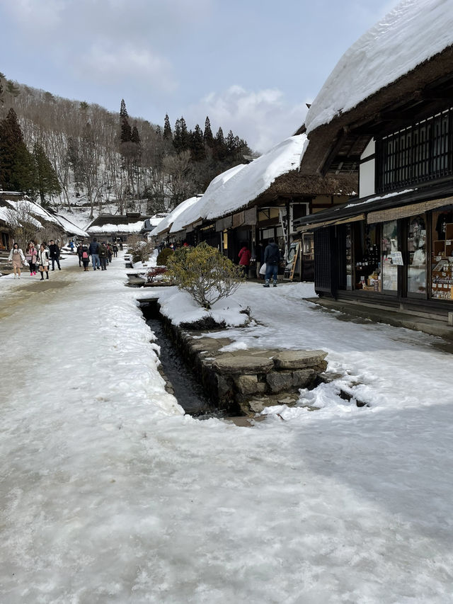 【福島×大内宿】  江戸時代にタイムスリップしたような宿場町