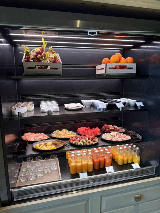 Amazing luxury breakfast buffet🏝️