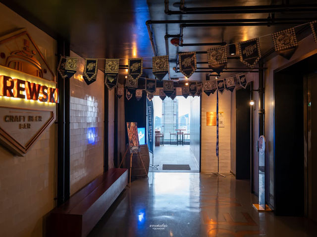 Brewski Rooftop บาร์คราฟต์เบียร์