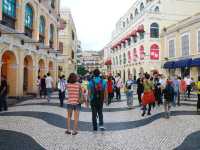 Senado Square แหล่งช้อปปิ้ง ย่านดังมาเก๊า