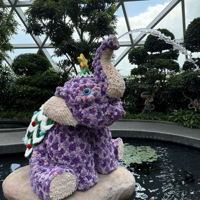 「新加坡」迪士尼聯乘星空花園，自然和花藝的探索