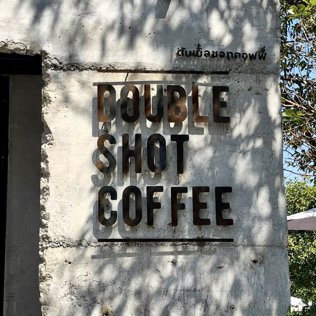 Double shot x coffee ใจกลางปากช่อง☕️