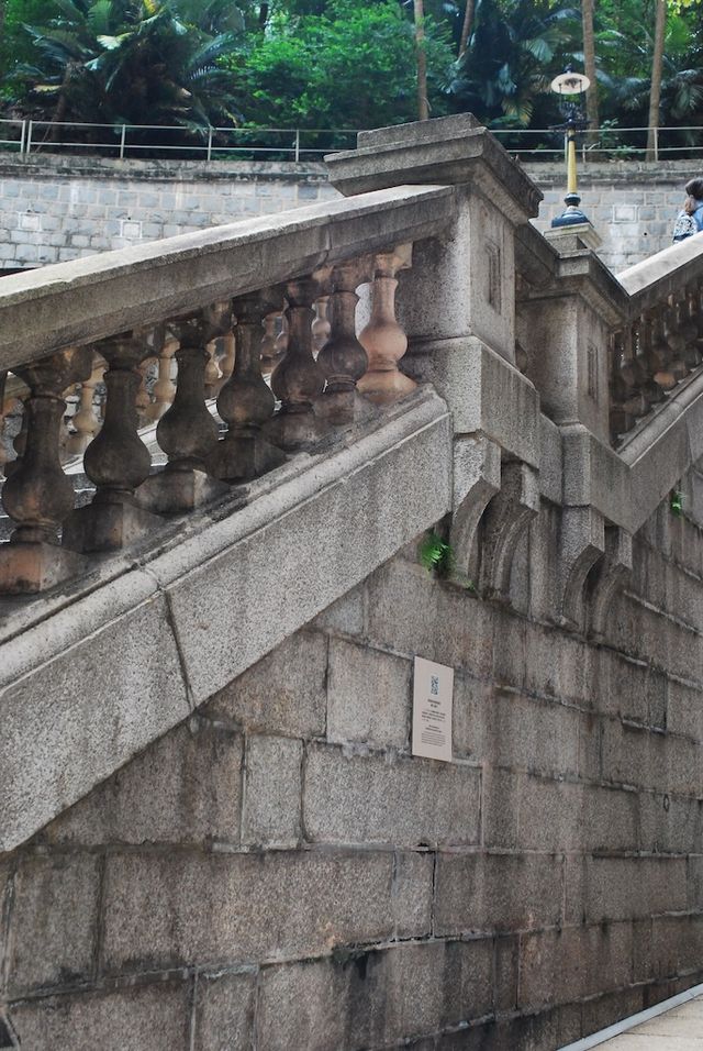 The Only Surviving Gas Lamps in Hong Kong at the Duddell Street Steps and Gas Lamps in Hong Kong