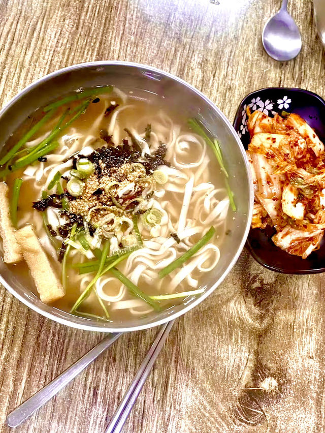 부산 덕천동 노포 맛집 ‘홍태네 손칼국수’