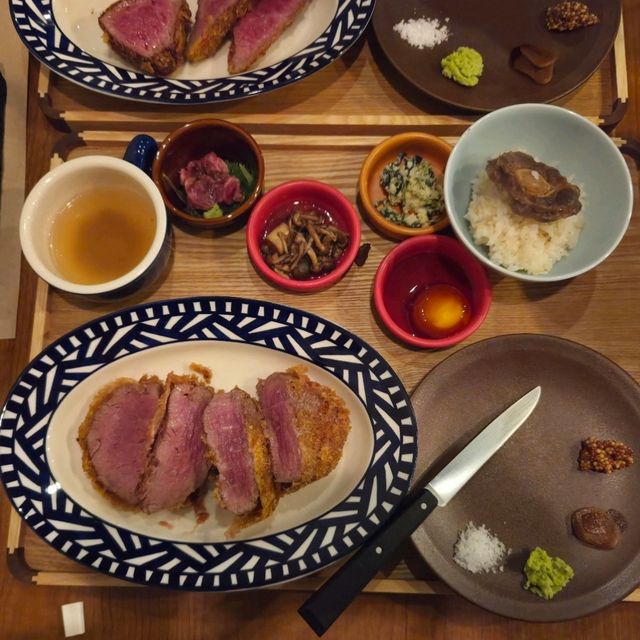 후쿠오카 규카츠 맛집 '아카미야 코우시'