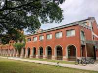成大榕園，大學校園內親子放風的好所在