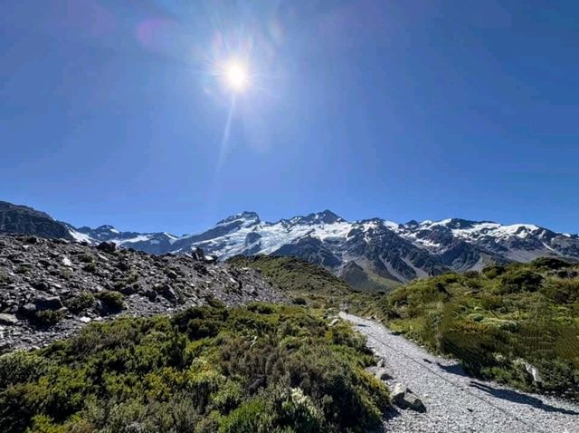 Hooker Valley track 紐西蘭庫克山國家公園的熱門健行步道