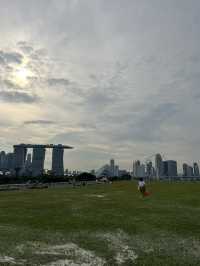 Marina Barrage ☁️ สวนลอยฟ้า บรรยากาศดีมาก