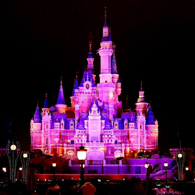 Disneyland Shanghai ตอนกลางคืน Vibe ดีมากกก