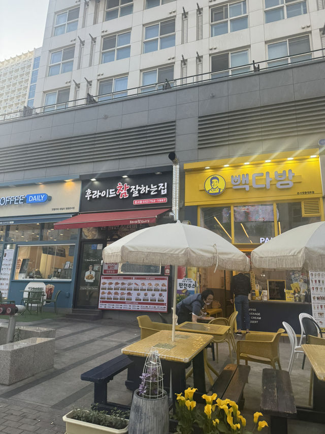 【韓国 雲西】仁川空港から10分！トランジットにも便利な街