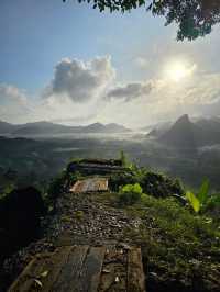 สวนธรรมเขาแม่พันธุ์รัตน์ จุดชมวิวหลักล้านกลางขุนเข
