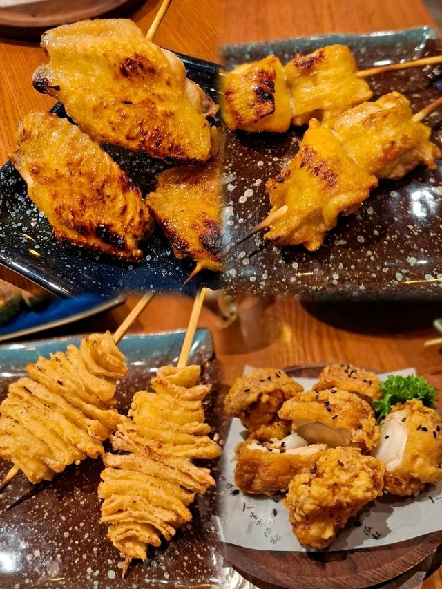 多款惹味串燒