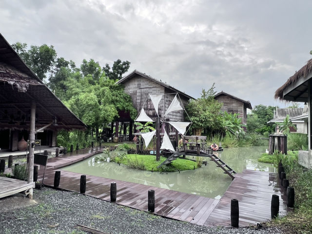 บ้านพุฒมณฑา - น้ำ นา ป่า ดิน