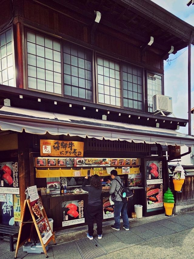 高山飛驒一日遊行程，穿越江戶風情的小鎮散步。