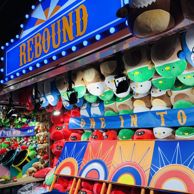 Game Stalls + Plushies = Perfect Combo!