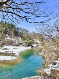 🇯🇵 白川鄉 不是只有小屋 還有壯麗的河川和山🏞️🏔️