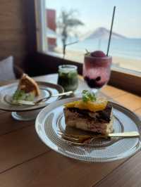 【山口グルメ】すぐ目の前が海🌊最高のロケーションのトレーラーカフェ☕️
