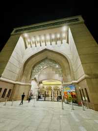 Rose-Tinted Serenity – Putra Mosque After Dark
