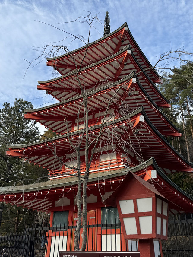 東京｜交通攻略｜新倉山淺間公園｜富士山經典打卡路線