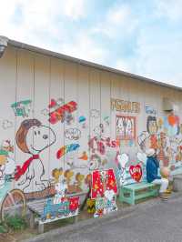 【淡路島】可愛すぎるスヌーピーの壁🐶💛