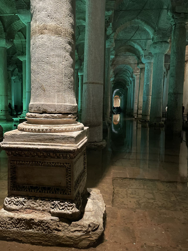 🇹🇷土耳其伊斯坦堡地下水宮殿(Basilica Cistern, Istanbul, Turkey)