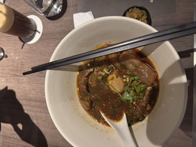 ［台北晶華 ‧ 一碗牛肉麵的奢華時光］